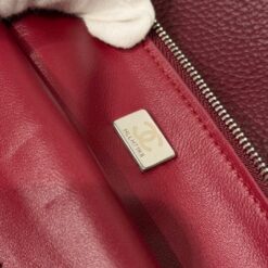 Borsa Maxi Flap Borgogna Scuro - immagine 8