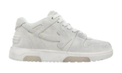 Sneakers Low Bianche Effetto