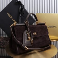 Alternative view of Borsa Sicily Marrone Scuro