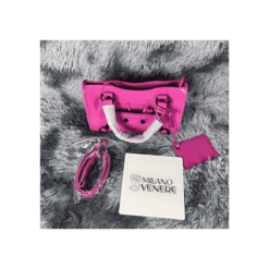 Le City Arena In Pelle Di Agnello Rosa Vivace