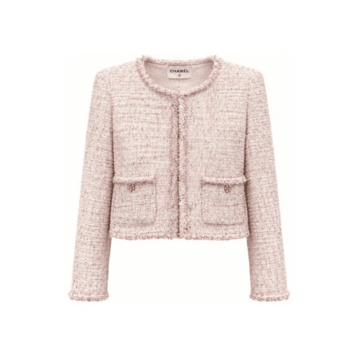 Giacca in tweed rosa