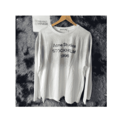 T-shirt Logo 1996 Color Bianco Sporco - immagine 5