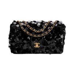 Borsa Nera con Paillettes