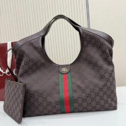 Alternative view of Borsa Tote Piccola Giglio