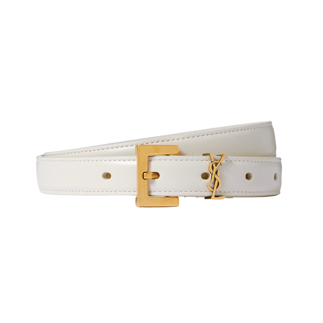Cassandre In Pelle Liscia Bianco Panna